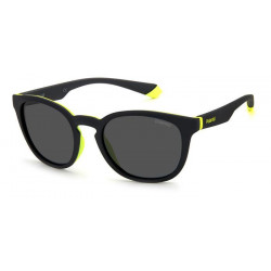 Occhiali da sole 07886 Lenti Polarizzate 100% UV PROTECT Gomma Flex Colore Nero