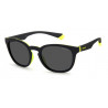 Occhiali da sole 07886 Lenti Polarizzate 100% UV PROTECT Gomma Flex Colore Nero