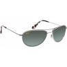 Occhiali da sole Maui Jim Baby Beach GS245-17 Polarizzato Titanio Made in Japan