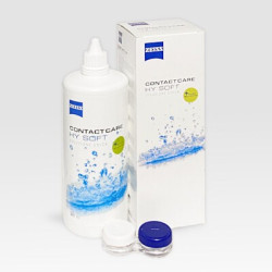 3 x Zeiss Contact Care Hy Soft Soluzione Unica con Acido Ialuronico +YAL 360 ml