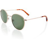 Forever OCCHIALI DA SOLE NO BODY FS 201 POLARIZZATO GOLD GREEN SUNGLASSES LUNETTE DE SOLEIL GAFAS DE SOL SONNENBRILLE