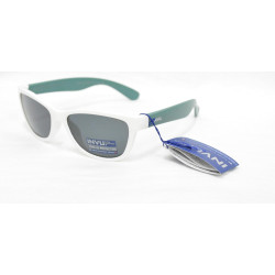 INVU Occhiali da Sole POLARIZZATI Bimbo K 2416 B Bianco Verde Lenti 100% UV Block Sunglasses Polarized