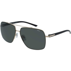INVU OCCHIALI DA SOLE P 1002 C GOLD BLACK ORO NERO LENTI POLARIZZATE TECNOLOGIA 5.0
