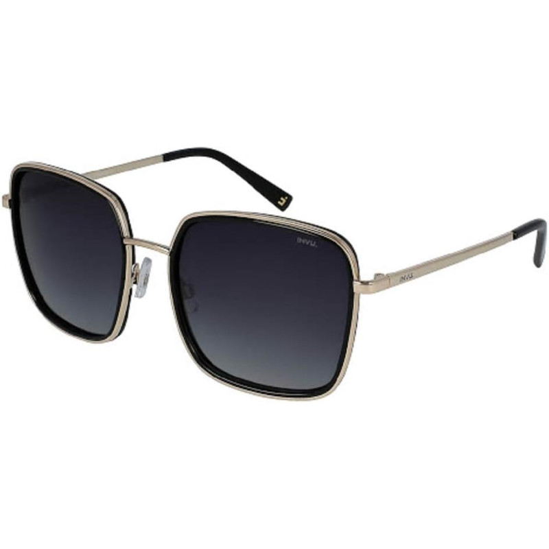 INVU OCCHIALI DA SOLE T 1006 A ORO NERO LENTI POLARIZZATE