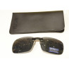 INVU Occhiali da Sole POLARIZZATI ADDIZIONALE Fisso Invisibile 2401 A Lenti Grigio 100% UV Block Sunglasses Polarized