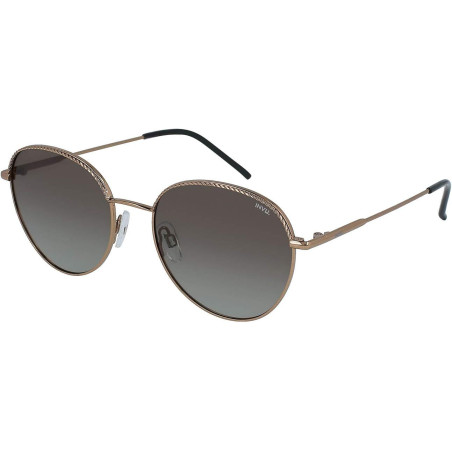 OCCHIALI DA SOLE POLARIZZATI INVU T 2416 B NERO LENTI SPECCHIATE ARGENTO 100% UV BLOCK SUNGLASSES POLARIZED