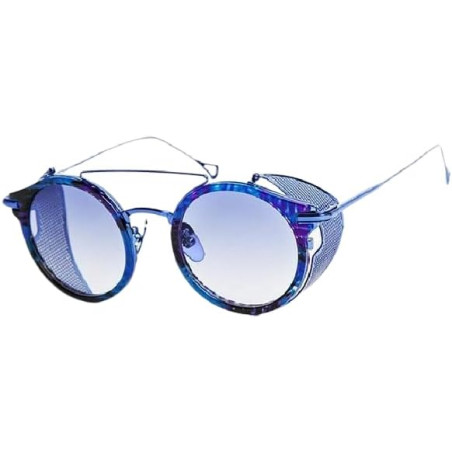 LES PIECES UNIQUE OCCHIALI DA SOLE DIABOLIK 54 BLU 100% UV PROTECTION