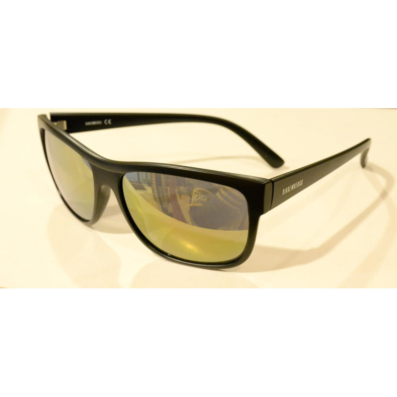 Bikkembergs Occhiali da Sole BK656 05 Nero Lenti SPECCHIATE 100% UV Block Sunglasses BIKKENBERGS
