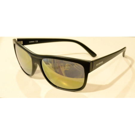 Bikkembergs Occhiali da Sole BK656 05 Nero Lenti SPECCHIATE 100% UV Block Sunglasses BIKKENBERGS