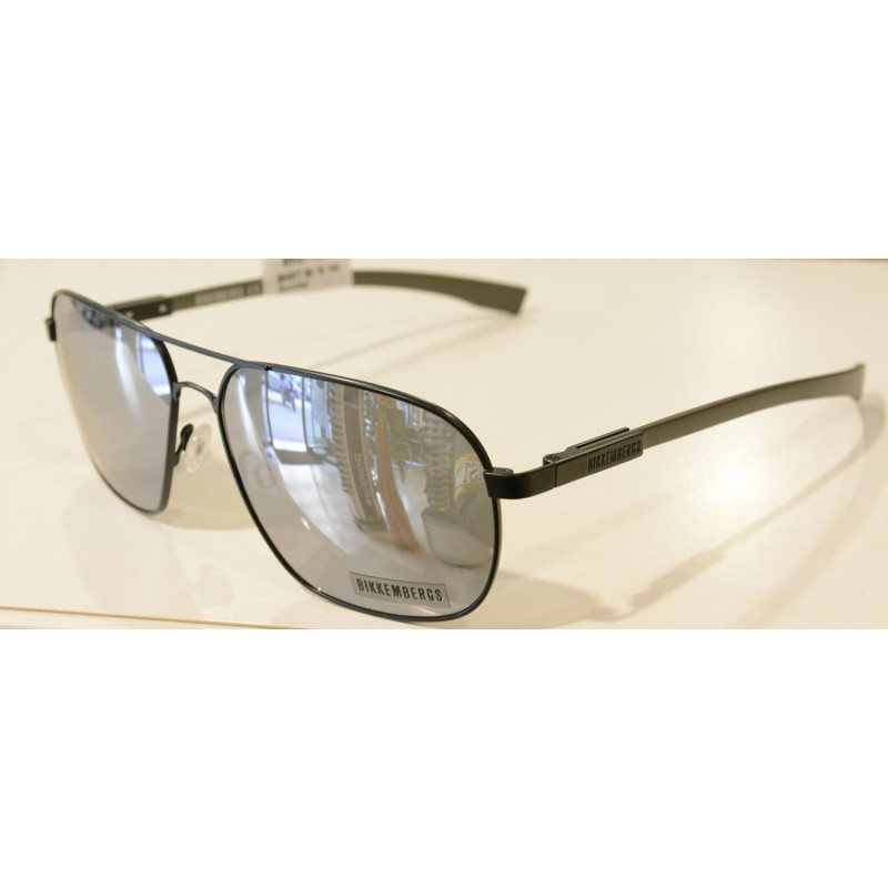 Bikkembergs OCCHIALI DA SOLE BK677S01 NERO LENTI SPECCHIATE 100% UV BLOCK SUNGLASSES BIKKENBERGS