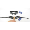 INVU Occhiali da Sole POLARIZZATI 2501 B Nero Elastico INDEFORMABILE Lenti 100% UV Block Sunglasses Polarized