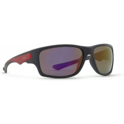 INVU OCCHIALI DA SOLE 2706 A NERO ROSSO POLARIZZATO 100% SUNGLASSES SONNENBRILLE LUNETTE DE SOLEIL