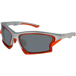 INVU OCCHIALI DA SOLE POLARIZZATI 2901 F SILVER ARANCIO LENTI POLARIZZATE INTERCAMBIABILI