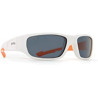 OCCHIALI DA SOLE POLARIZZATI BIMBO INVU K 2415 C BIANCO ARANCIO ESTENDIBILE LENTI 100% UV BLOCK SUNGLASSES POLARIZED