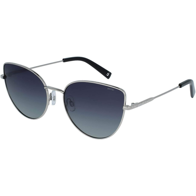 INVU OCCHIALI DA SOLE B 1016 B SILVER LENTI POLARIZZATE