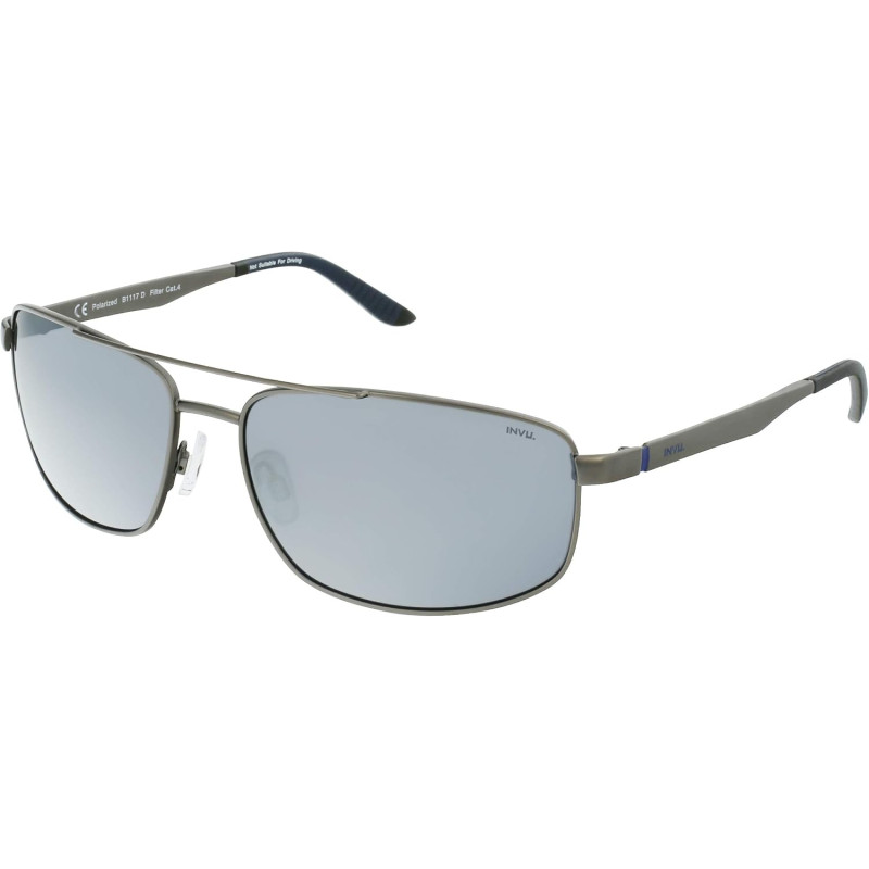 INVU OCCHIALI DA SOLE B 1117 D GRIGIO LENTI POLARIZZATE
