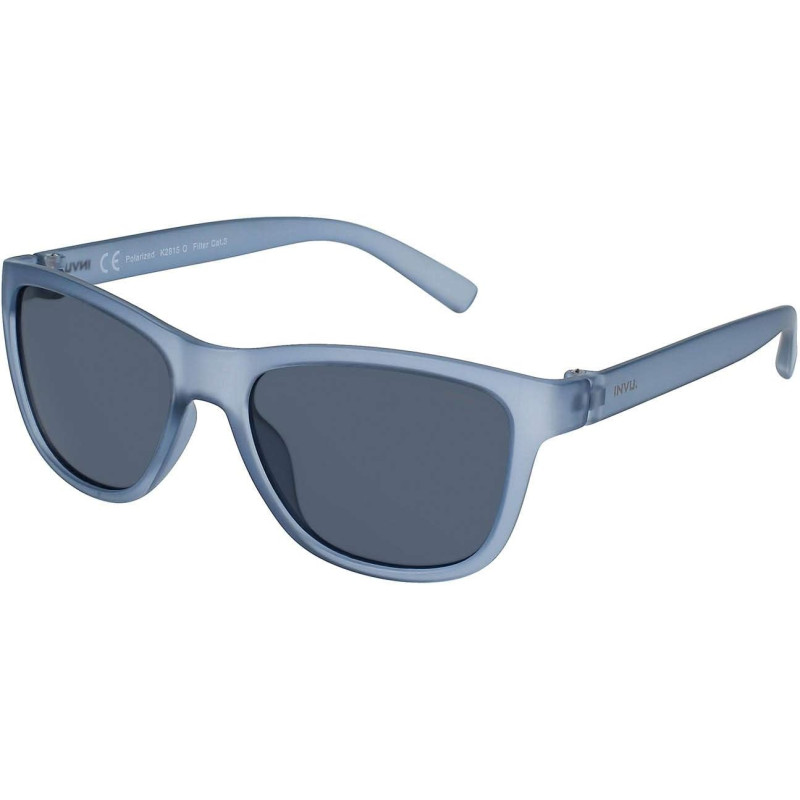 INVU OCCHIALI DA SOLE BAMBINO RAGAZZO K 2815 Q FROSTY LIGHT GREY LENTI POLARIZZATE