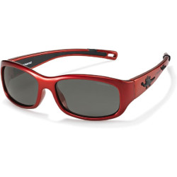 OCCHIALI DA SOLE POLAROID P 0403 B ROSSO BAMBINO 1-3 ANNI IN GOMMA ELASTICA LENTI POLARIZZATE 100% UV 400 SUNGLASSES POLARIZED