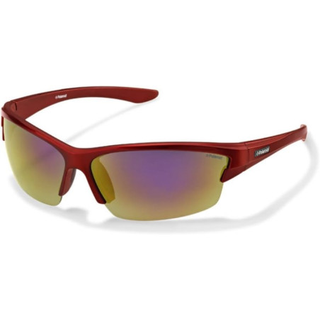 Polaroid Occhiali da Sole POLARIZZATI P 7413 B 33W JB Rosso 100% UV Block Sunglasses Polarized