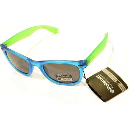 Polaroid Occhiali da Sole POLARIZZATI P 0230 G Blu Verde 100% UV Block Sunglasses Polarized