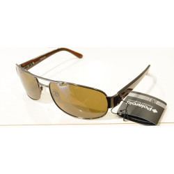 OCCHIALI DA SOLE POLARIZZATI POLAROID 04453 S MARRONE 100% UV BLOCK SUNGLASSES POLARIZED