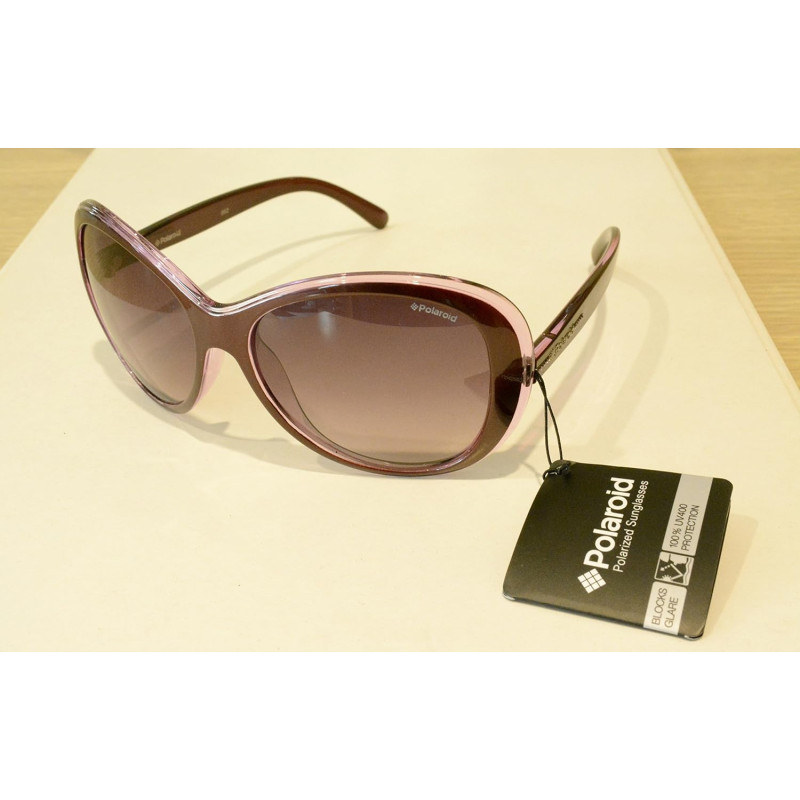Polaroid Occhiali da Sole POLARIZZATI F 8300 A Bordeaux Lenti 100% UV Block Sunglasses Polarized