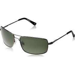 POLAROID SUNGLASSES P4306B GUNMETAL UOMO METALLO LENS GREEN POLARIZED NEW