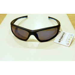 OCCHIALI DA SOLE POLARIZZATI POLAROID P 7310 B NERO BLU 100% UV BLOCK SUNGLASSES POLARIZED