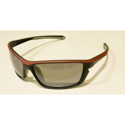 Polaroid Occhiali da Sole POLARIZZATI P 7313 A Nero Rosso SPECCHIATO Argento 100% UV Block Sunglasses Polarized