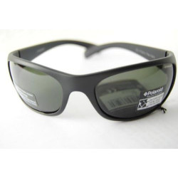 POLAROID SUNGLASSES UNISEX P7333A NERO GOMMATO UNISEX NEW