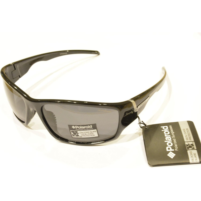 Polaroid Occhiali da Sole POLARIZZATI P 7407 A OGN Y2 Nero 100% UV Block Sunglasses Polarized