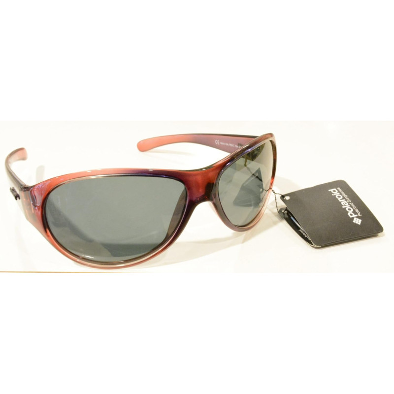 OCCHIALI DA SOLE POLARIZZATI POLAROID P 804 C BORDEAUX 100% UV BLOCK SUNGLASSES POLARIZED