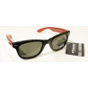 Polaroid Occhiali da Sole POLARIZZATI P 912 E Nero Rosso 100% UV Block Sunglasses Polarized