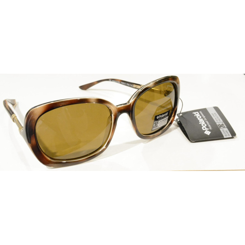 OCCHIALI DA SOLE POLARIZZATI POLAROID P 955 B MARRONE LENTI 100% UV BLOCK SUNGLASSES POLARIZED