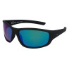 INVU Occhiali da Sole POLARIZZATI 2105 D Nero SPECCHIATO Verde Blu Elastico INDEFORMABILE Lenti 100% UV Block Sunglasses Polari