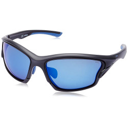 INVU OCCHIALI DA SOLE 2902 A MATT BLACK BLUE INT LENTI INTERCAMBIABILI POLARIZZATE