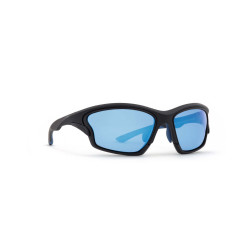 INVU OCCHIALI DA SOLE 2902 A MATT BLACK BLUE INT LENTI INTERCAMBIABILI POLARIZZATE