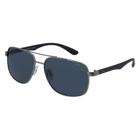 OCCHIALI DA SOLE POLARIZZATI INVU T 2407 B MARRONE LENTI GRIGIO SFUMATO 100% UV BLOCK SUNGLASSES POLARIZED