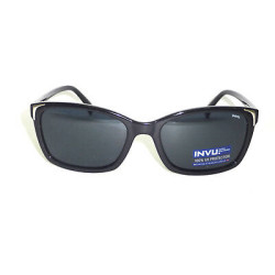 INVU Occhiali da Sole POLARIZZATI B 2404 E Nero Lenti 100% UV Block Sunglasses Polarized SONNENBRILLE Lunette DE Soleil