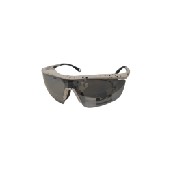 INVU Occhiali Da Sole IA22400A Bianco Nero Uomo Adulto Lenti Polarizzate Clip Graduabile