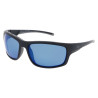 INVU. Occhiali Da Sole Sportivo Uomo Ultra Polarized IA22402D Nero Lenti Specchiate Blu