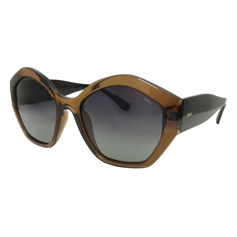 INVU Occhiali Da Sole IB22401B Mattone Trasperente Donna Adulto Lenti Polarizzate
