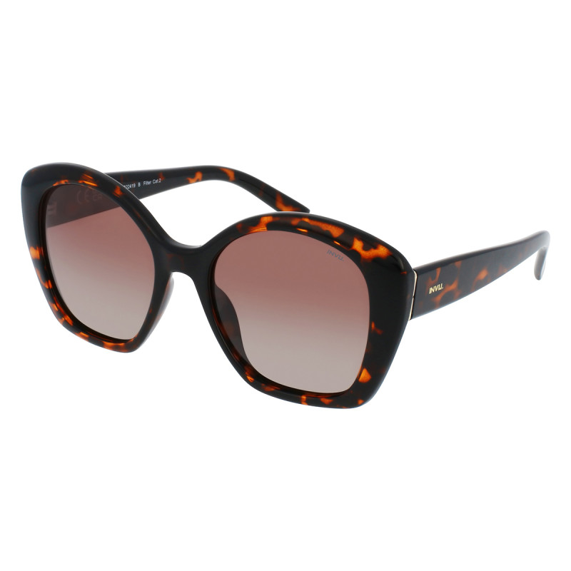 INVU Occhiali Da Sole IB22419B Havana Donna Adulto Lenti Polarizzate