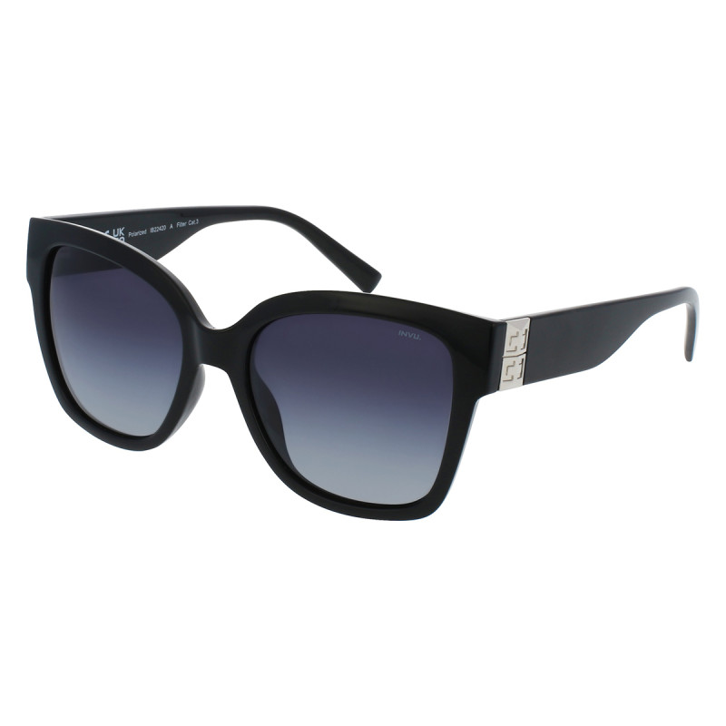 INVU Occhiali da sole da donna IB22420A Nero Lenti Polarizzate 100% UV PROTECT