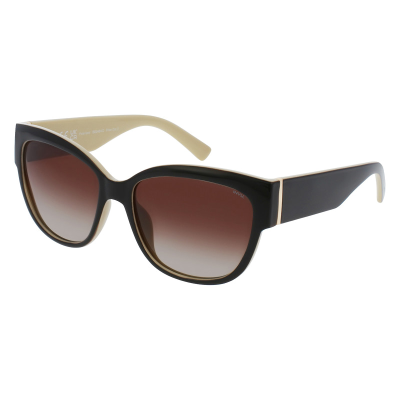 INVU Occhiali da sole da donna IB22424C Marrone Crema Lenti Polarizzate 100% UV PROTECT