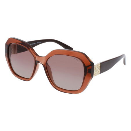 INVU Occhiali da sole da donna IB22442D Dirty Rose Nero Lenti Polarizzate 100% UV PROTECT