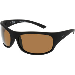 INVU Occhiali Da Sole A2106 N Nero Uomo Adulto Lenti Polarizzate Gomma Flessibile
