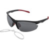 INVU Occhiali Da Sole Polarizzati Uomo Sportivi A2508G Rosso Nero Con Clip Interno Lenti Intercambiabili