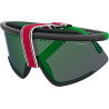 Carrera HYPERFIT 10/S 7ZJ Z9 Occhiali da sole Unisex - Adulto, Blckgreen, 99