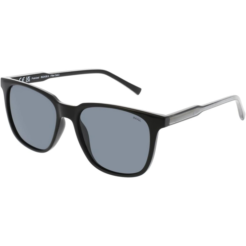 INVU By Swiss Eyewear Group Occhiali Da Sole IB22438A Nero Uomo Polarized